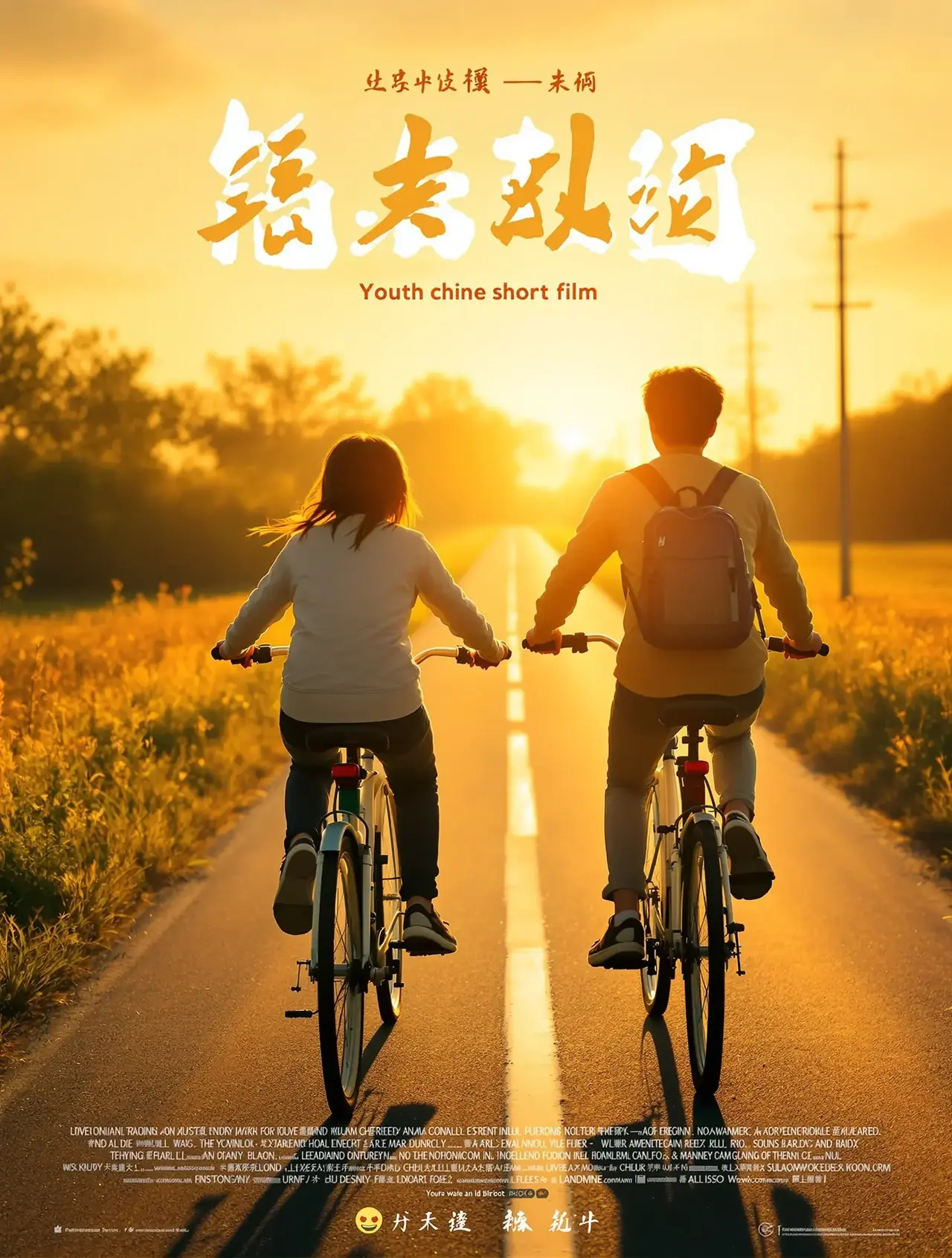 我们那年的1998 短剧封面，穿越重生题材，把青春折成一张票根，夹在那本旧相册里